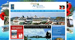 Desktop Screenshot of cruiseantiguabarbuda.com